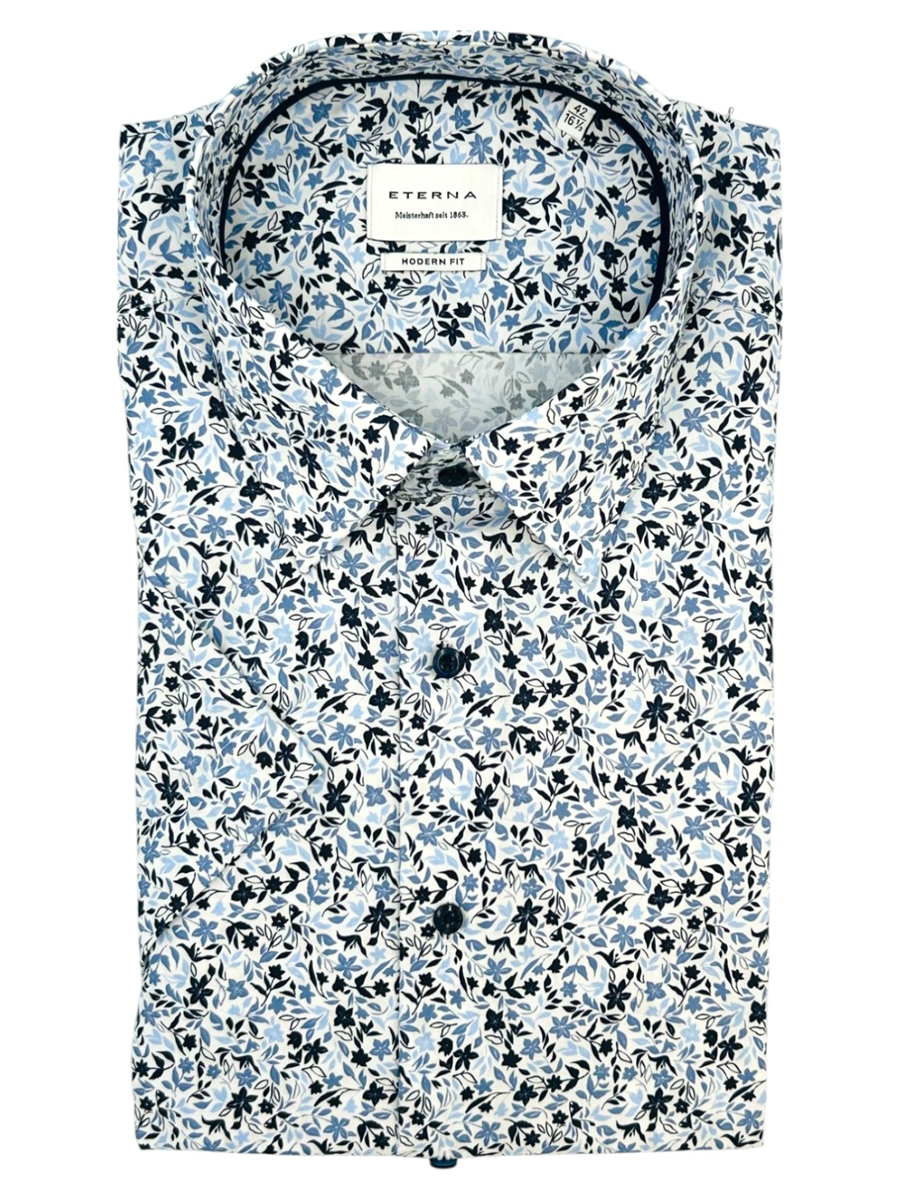 Eterna Modern fit Kortærmet skjorte